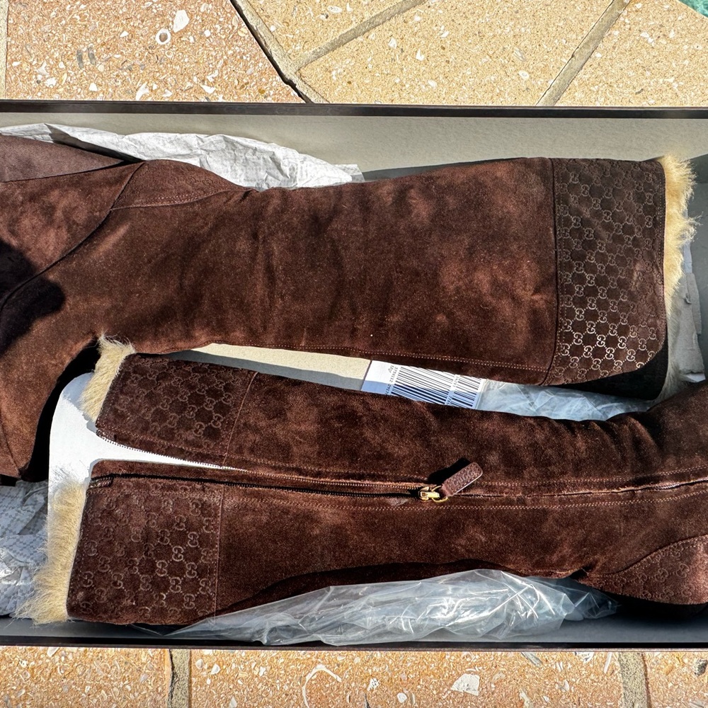 Brown Suede Women's Boots